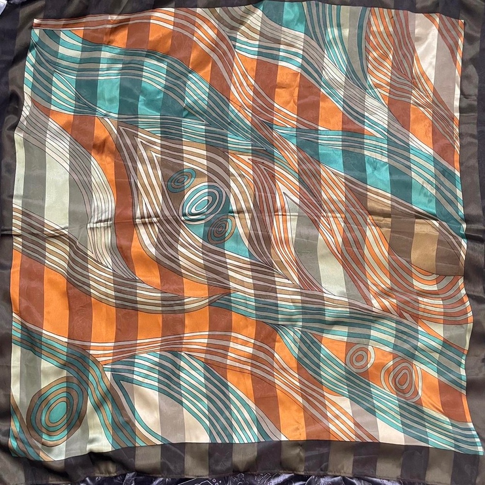 Vintage 90s large scarf